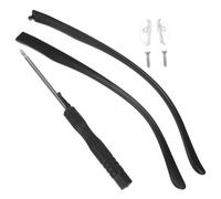 NUOBESTY Repuesto para Brazos de Gafas Diseño Electrochapado Resistente y Ligero Fácil Instalación Adecuado para Reparación de Anteojos Rotos Comodidad Garantizada para Uso Diario