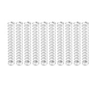 NUOBESTY Resortes de Compresión de Acero Inoxidable Miniatura para Cascanueces y Herramientas de Jardinería Diámetro Exterior 6 MM Alambre 07 MM Paquete de 10 Unidades Resorte