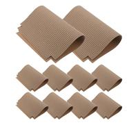 NUOBESTY Revestimiento de Cartón Corrugado para Terrarios de Reptiles, 100 Piezas 32x20 Cm, Sustrato Absorbente y Adaptable para Jaulas de Tortugas, Lagartos y Serpientes, Lecho Seguro