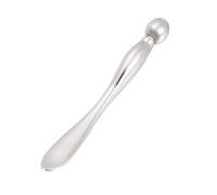 NUOBESTY Rodillos Metálicos para Masaje de Ojos 2 Piezas Doble Extremo para Crema y Mascarilla, Compactos para Uso en Rostro y Contorno Ocular