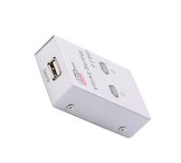 NUOBESTY Selector de Interruptor USB Automático para Dispositivos Conmutador de Impresora y Escáner sin Cable para Oficina y Hogar