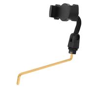 NUOBESTY Soporte de Acero Saxofón de Clip Partituras para Teléfono y Inoxidable y Abs, Compatible para Práctica en Casa y Eventos de Banda