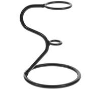 NUOBESTY Soporte de Exhibición de Conos Portaconos de Hierro Negro, Almacenamiento y Presentación, Estable, para Cono de Helado y Sushi Enrollado a Mano, Restaurantes y Cumpleaños