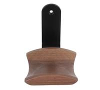 NUOBESTY Soporte de Pared para Auriculares de Madera de Nogal Gancho Resistente para Colgar Montaje Sencillo y de para Gaming y Música Decoración de Hogar
