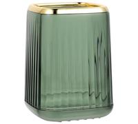 NUOBESTY Soporte para Brochas de Maquillaje y Bolígrafos Color Verde Joya Organizador de Escritorio Multifuncional Portalápices Compacto para Oficina Hogar y Escuela