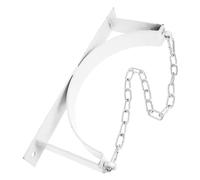 NUOBESTY Soporte para Cilindros de Gas de Acero con Cadena de Alta Resistencia, Diseño Versátil para Montaje en Pared en Laboratorios y Talleres