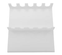 NUOBESTY Soporte para pipetas de laboratorio: Soporte para micropipetas - de plástico para pipetas - Accesorio de laboratorio para organizar 5 - Almacenamiento compacto para suministros de