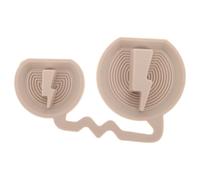 NUOBESTY Tapa de Puerto de Carga de vehículos eléctricos, Cubierta para Cargador de Coche eléctrico, Silicona, Impermeable y Resistente al Agua, Protección Exterior, Compatible con