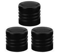 NUOBESTY Tapas Metálicas para Botellas de Agua y Leche, 3 Piezas, Anodizadas Cierre Seguro, Aptas para Uso en Frascos y Botellas Caseras