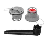 NUOBESTY Tapón de Válvula Rotativa con Llave de 8 Ranuras y Núcleo de Latón | Precisión en Sellado de Presión, Accesorio para Mantenimiento en Muelles y Zonas Costeras, Colores Surtidos Disponibles