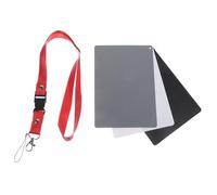 NUOBESTY Tarjeta Gris para Fotografía Tarjeta de Equilibrio Exposición de para Comprobador de Película para Color y Balance de Sesiones de Fotos