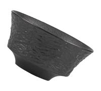 NUOBESTY Tazón de Jabón de Afeitar, Cuenco de Cerámica para Afeitar Negro, Gran Capacidad, Ligero, para Hacer Espuma, Uso de Barbería y Afeitado Húmedo para Hombres