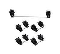 NUOBESTY Teclado Mecánico Cherry Estabilizador de Eje de Satélite 6.25U y 2U Accesorio para Teclado 60% y 87% Uso Material Duradero Diseño Práctico