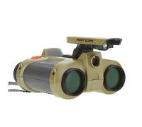 NUOBESTY Telescopio Iluminado Binoculares Luz Nocturna y Foco Emergente como Obsequio para Exploración de Día y Noche