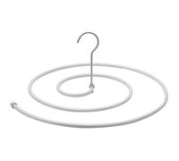 NUOBESTY Tendedero Circular de Acero Inoxidable para Secar Mantas y Fundas Nórdicas, Percha en Espiral Blanca Ventilación Rápida para Habitaciones Balcón
