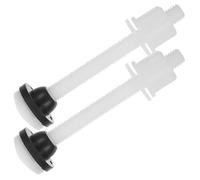 NUOBESTY Tornillos para Asiento y Tanque de Inodoro Antiguo Kit de 2 Piezas ABS Resistentes Pernos de Repuesto para Depósitos Separados Instalación Fácil y Sellado Hermético Accesorios