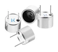 NUOBESTY Ultrasónicos de 16 Mm, 2 Pares Transmisor y Receptor de Hierro para Medición Precisa de Nivel, Detector de Flujo y Control en Robótica E Industria