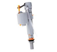 NUOBESTY Válvula De Llenado De Inodoro Ajustable Silenciosa Abs Azul, Control De Agua Para Tanque y Taza, Kit De Reemplazo Compatible Inodoros Antiguos y Modernos, Instalación Fácil, Ahorro De Agua