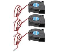 NUOBESTY Ventilador CC 12v 3 Unidades para Impresora 3D Ventilador De Radiador Industrial