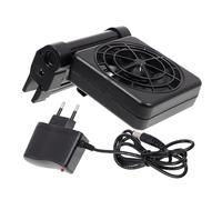 NUOBESTY Ventilador de Enfriamiento Enfriador de Pecera Práctico Clip Ajustable para Acuario de Plástico y Aleación de Aluminio Adecuado para Fiesta Verano