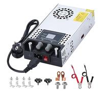 NUOFUWEI Ajustable DC 0-48V 12.5A 600W Fuente de Alimentación Transformador 230V CA a CC 0-48V 0-12.5A 600W Fuente Alimentación con Pantalla LED para LDE lámpara Motor Bomba CCTV Cámara de Seguridad