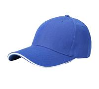 Nuoke Gorra Mujer,Sandwich Hairy Green Baseball Cap Light Plate Sandwich Cap Tourism Building Group Cap Work Cap Visera De Vestir (Blue, A)