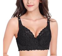 Nuoke Ofertas de Ultima Hora, Sujetador Cruzado Espalda, Sujetador Bralette Mujer, Sujetadores Deportivos Tallas Grandes, brasieres de Mujer, Sujetadores Broche Delantero, Bralette, Push up, Push up
