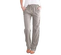 Nuoke Pantalones Mujer, Pantalon Mujer, Outlet españa, Chollos Ultima Hora Ofertas Flash, Wide Leg Trousers, White Trousers Women,