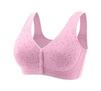 Nuoke Sujetador Reductor, Cierre Delantero Sujetador, Sujetadores sin Aros, Ropa de Deporte Mujer, Sujetadores Bandeau, Bralette, Top Bandeau Mujer, Bralette, Push up, Push up