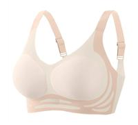 Nuoke Sujetador Reductor, Sujetador Deportivo Mujer, Sostenes de Mujer, Sujetadores reductores sin Aros, Sujetadores Cruzados Espalda, Push up, Push up, Bralette, Bralette