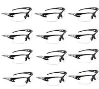 NUOM Gafas de seguridad para niños, 12 unidades, gafas protectoras laterales para exteriores, gafas de seguridad para Nerf N-Strike Elite Gun Toy Gun Game Eye Protection y gafas de seguridad de