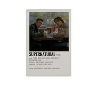 nuomesc Supernatural TV Series 1 Póster Pintura Decorativa Lienzo Arte de Pared Salón Póster Dormitorio Pintura, Arte de Pared Impresión de Imagen Moderna Decoración de Habitación Familiar 20 x 30