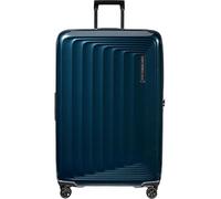 Nuon - Carrito con 4 ruedas (81 cm), Azul oscuro metálico, 81 x 53 x 31/34 cm