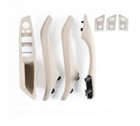 NUOSDEX Apoyabrazos interior coche Conjunto Manija Puerta Interior Para Volante A La Izquierda Conjunto Envoltura Genuina Compatible Con Serie 5 F10 F11 F18 Modelos 2010-2017(RHD-oyster)