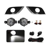 NUOSDEX Luz Antiniebla Luces Compatible Con Nissan Para Sunny Para Versa Para Sedan N17 2014 2015 2016 2017 2018 Luz Antiniebla Lámpara De Circulación Diurna Impermeable(White)