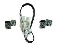 NUOSDEX Ventana Elevador Motor Compatible Con VW Para Jetta 1999-2001 2002 2003 2004 2005 Kit Reparación Elevalunas Delantero Izquierdo Derecho 4 Puertas 1JM898461 1JM898462(LEFT)