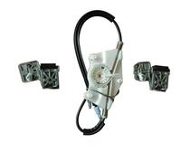 NUOSDEX Ventana Elevador Motor Compatible Con VW Para Jetta 1999-2001 2002 2003 2004 2005 Kit Reparación Elevalunas Delantero Izquierdo Derecho 4 Puertas 1JM898461 1JM898462(RIGHT)