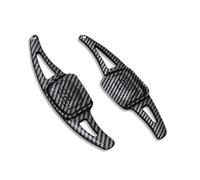 NUOSDEX Volante levas Cambio Compatible con VW para Golf 8 MK8 R para GTI 2020 2021 2022; para Teramont 2018 2019 2020 Extensión De Paleta De Cambio De Volante AP19(Carbon Black)