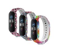 nuosiweilang Compatible con Xiaomi Mi Band 7/Mi Band 6/Mi Band 5 Correa,Miband 7 Accesorios de Bandas de Pulsera de Reemplazo de Silicona Colorida para Xiaomi Mi Smart Band 7 6 5
