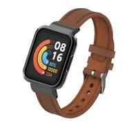 nuosiweilang Compatible para Redmi Watch 2/Xiaomi Mi Watch Lite 2,Mi Watch Lite 2 Pulsera Cuero Reloj Recambio Brazalete Impermeable Correa para Xiaomi Mi Watch Lite 2/Redmi Watch 2,marrón