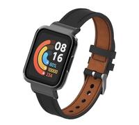 nuosiweilang Compatible para Redmi Watch 2/Xiaomi Mi Watch Lite 2,Mi Watch Lite 2 Pulsera Cuero Reloj Recambio Brazalete Impermeable Correa para Xiaomi Mi Watch Lite 2/Redmi Watch 2,Negro