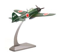 NUOTIE 1/72 A6M5c Zero Diecast Metal Aircraft Model Kit JP Nakajima WWII Vintage Fighter Airplane Model con Soporte para Adultos entusiastas Militares Colecciones o Regalo (1942 A6M5c)