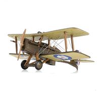 NUOTIE 1:72 Modelo de Avión de Combate S.E.5a de la Primera Guerra Mundial, de Metal Aleado Fundido a Presión y Terminado, para Coleccionistas Nostálgicos de la Historia Militar o como Regalo Retro