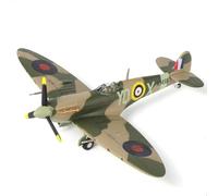 NUOTIE 1/72 UK Super Navy Spitfire - Maqueta de avión de combate de metal fundido a presión, simulación de la Segunda Guerra Mundial, modelo retro con soporte