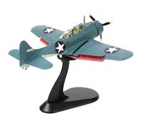 NUOTIE Douglas SBD-3 1/72 Dauntless Dive Bomber Modelo WWII Midway Vintage Metal Diecast Avión de Colección