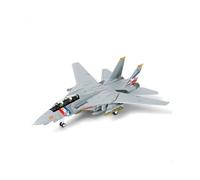 NUOTIE F-14A Tomcat 1/100 Kit de modelismo de avión en metal con soporte VF-2 Cazadores de Recompensas en aleación fundida a presión Modelo de caza de jet preconstruido Colección de avión militar