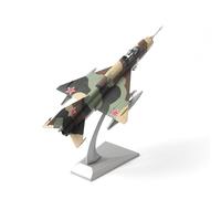 NUOTIE Mig 21 Fishbed 1/72 Kit de Modelo de Avión de Metal Fundido a Presión Unión Soviética Aleación Militar Modelo de Avión de Combate Preconstruido con Soporte para Colección o Regalo