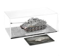 NUOTIE Modelo de Tanque Militar a Escala 1/72 Acabado de aleación de Metal Fundido a presión con Tanque de plástico Modelo de la Guerra Mundial II Tanque de vehículo del ejército Mini 1945 Modelo