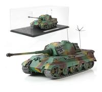 NUOTIE Modelo de Tanque Militar a Escala 1/72 con Acabado de aleación de Metal Fundido a presión con Tanque de plástico, Modelo de la Guerra Mundial, Tanque de vehículo del ejército Mini 1945