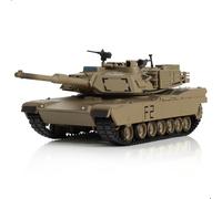 NUOTIE Modelo militar de tanque pesado M1A2 Abrams a escala 1/72, modelo clásico Morden U.S. Diecast con caja de almacenamiento transparente, regalo o colección para adultos